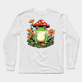 Frog Fungus Long Sleeve T-Shirt